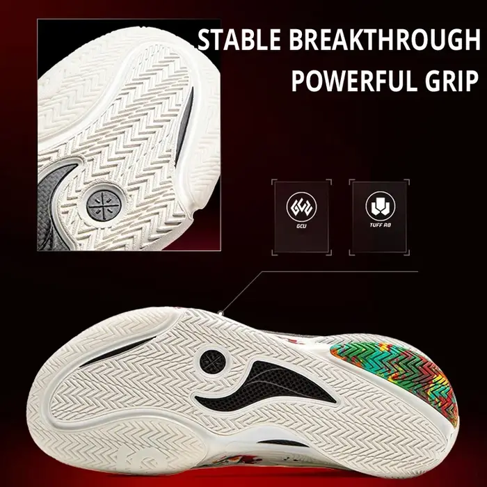 Li-Ning WADE 808 5 ULTRA V2 Chaussures de basket-ball professionnelles pour hommes SUPER BOOM Cushion