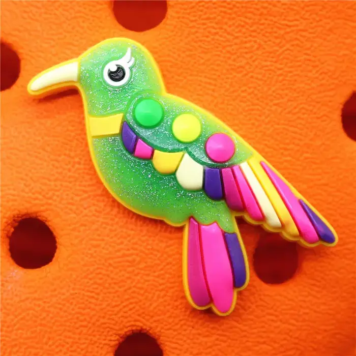 Breloques de chaussures en PVC pour enfants