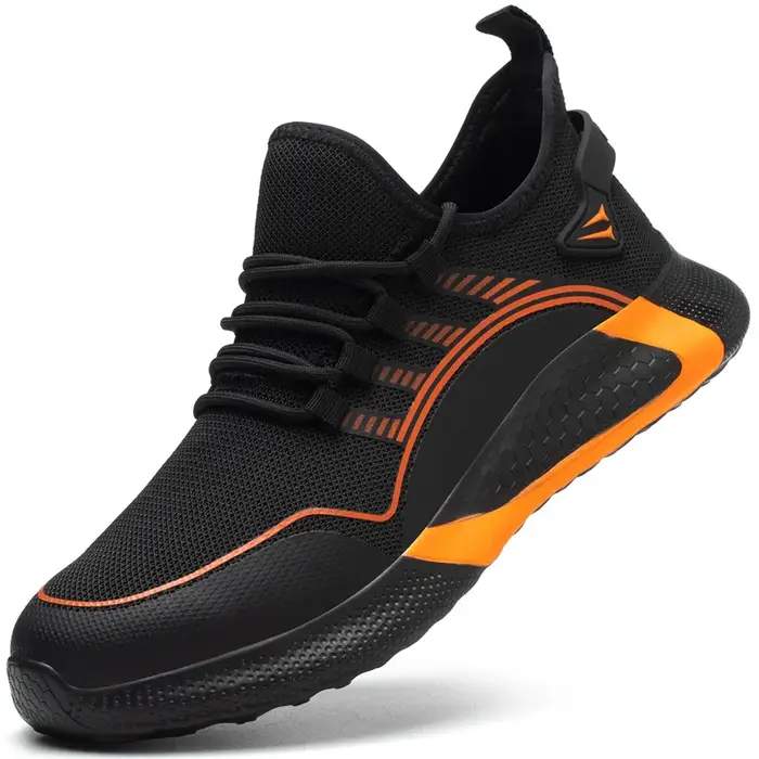 Chaussures de sécurité légères homme 48 chaussures de travail confortables pour hommes bottes de tra