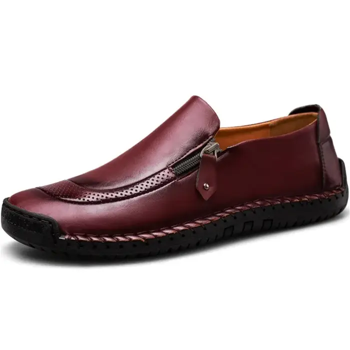 Chaussures en cuir faites à la main pour hommes
