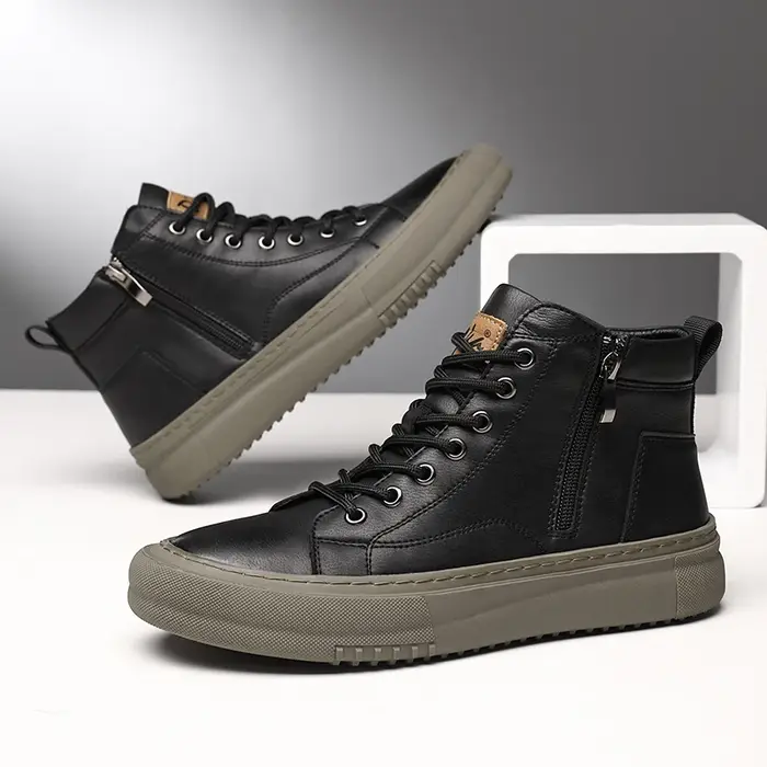Bubuk – baskets blanches pour hommes