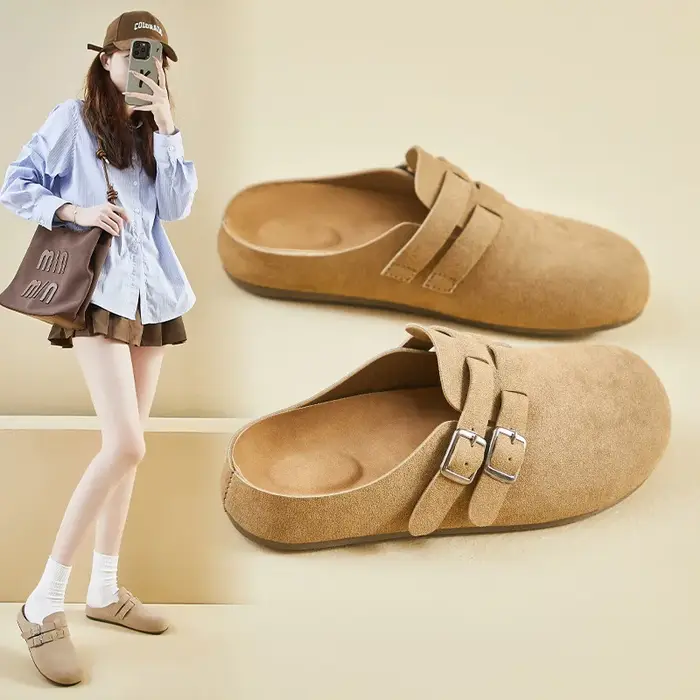 Chaussures en daim pour femmes