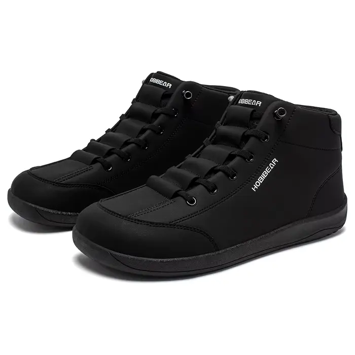 HOBIBEAR chaussures mi-hautes pieds nus hommes femmes bottines à bout large en plein air