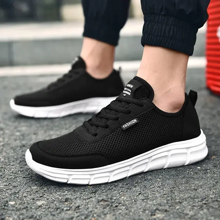 Chaussures de course pour hommes, baskets de sport, coordonnantes, antichocs, taille 39-48, zone bre