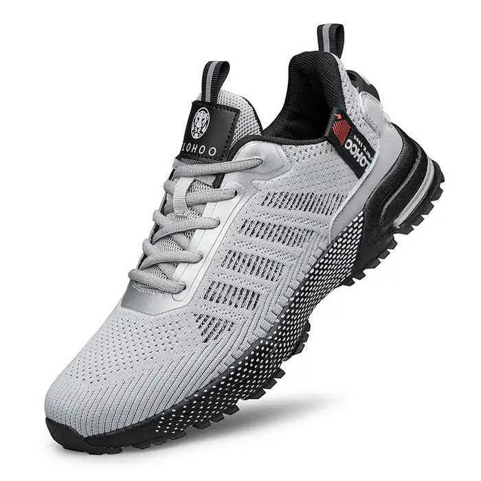 CLOHOO maille améliorée fond épais mousse chaussures de ville vêtements respirants résistant