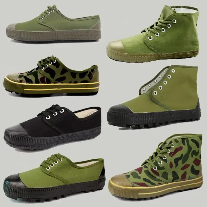 Jiefang-Chaussures d'extérieur en caoutchouc pour hommes et femmes