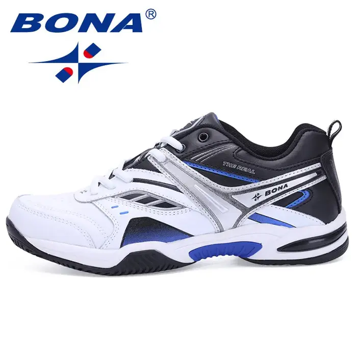 BONA nouveaux classiques Style hommes chaussures de Tennis à lacets hommes chaussures de Sport de ha