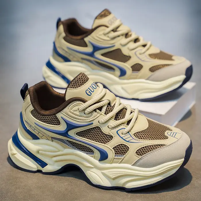 Chaussures de sport décontractées pour hommes, tendance et à la mode, polyvalentes pour un usage quotidien, très adaptées aux activités sportives, de remise en forme et de course à pied pour hommes.