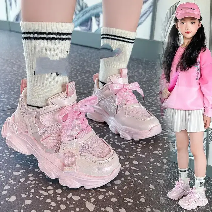 Nouvelles Chaussures de Course Athlétiques Légères pour Enfants 2026 – Baskets Décontractées de Mode pour Filles et Garçons, Idéales pour l'Extérieur et la Marche
