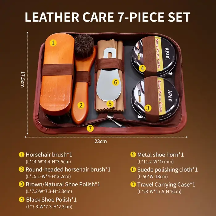Kit d'entretien pour chaussures