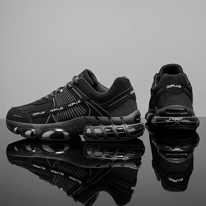 Baskets Chunky Tendance pour Hommes Grandes Tailles 39-48 Automne Hiver Respirantes en Maille Amortissantes Chaussures de Sport et Course en Extérieur