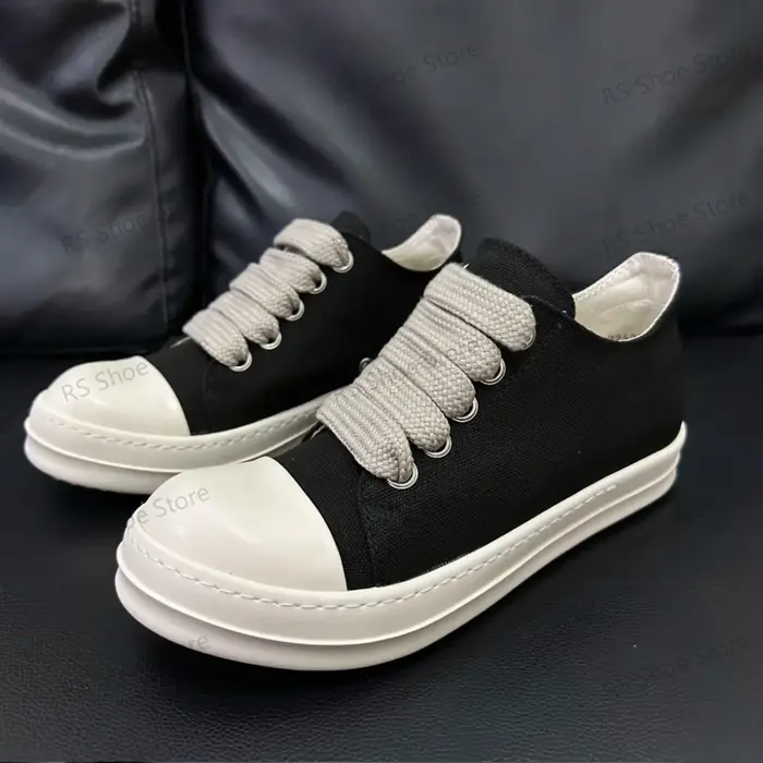 Marque hommes chaussure -o femmes baskets toile noire bas