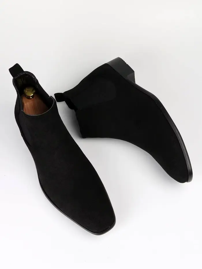 Bottes classiques à double élasticité pour hommes