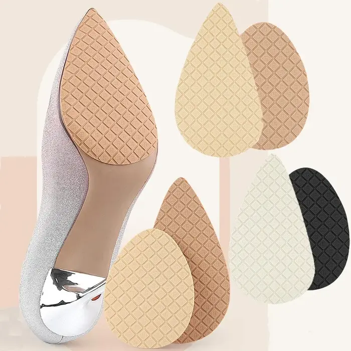 Kit de réparation de semelles en caoutchouc auto-adhésif antidérapant et résistant à l'usure pour chaussures à talons hauts et baskets – Nouvelle offre