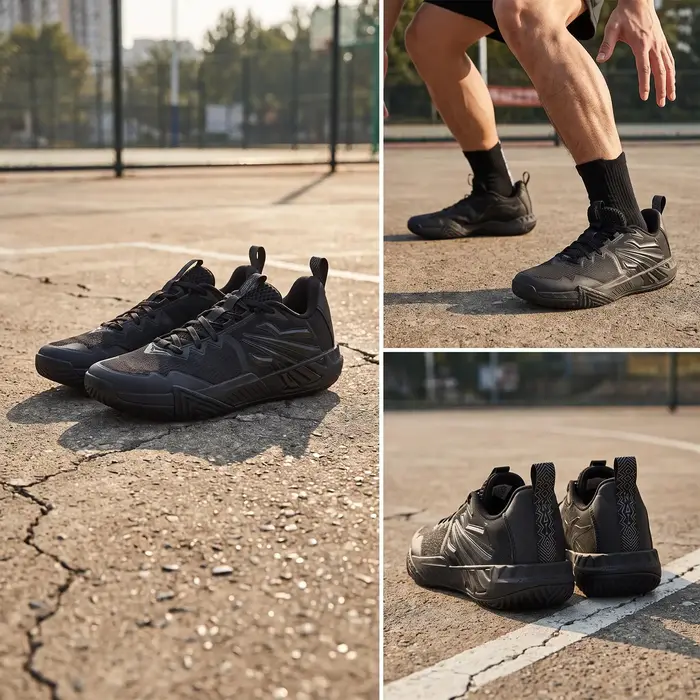 Anta KAI TEAM 2 Irving Big Grind King 2, Chaussures de basketball basses Black Warrior pour hommes, Noir 112621622-1