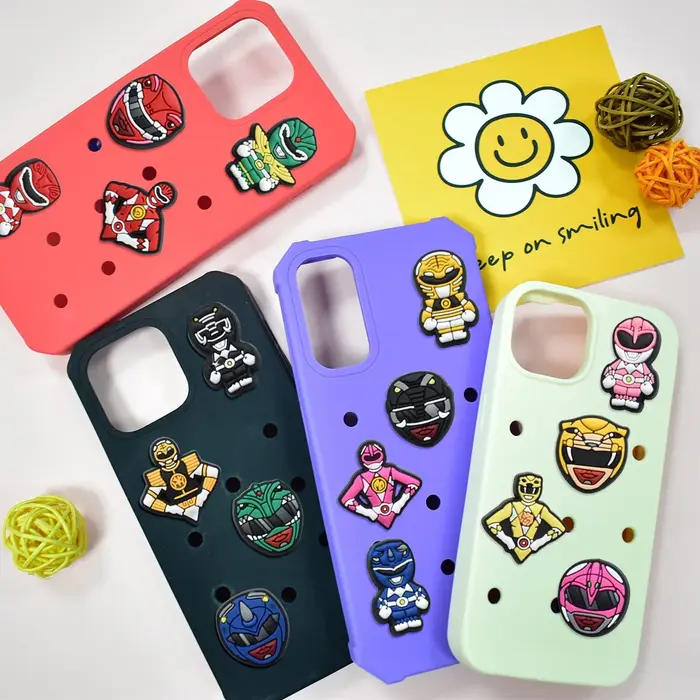 Breloques pour chaussures de la série Super Warrior