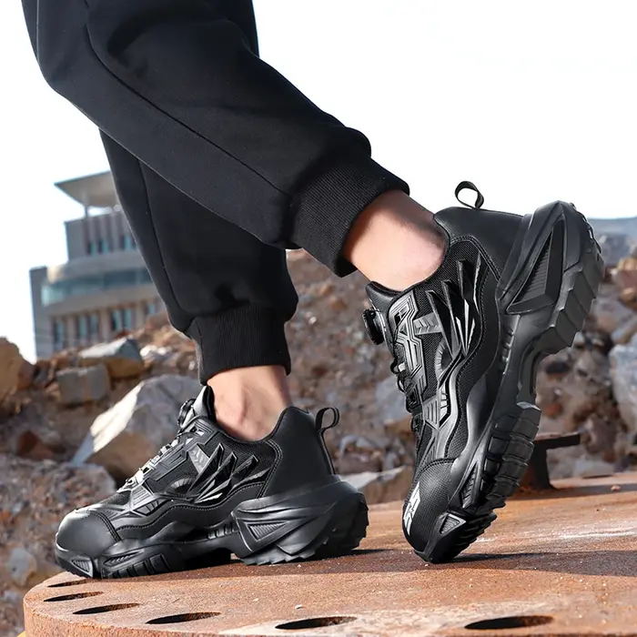 Chaussures de sport pour hommes quatre saisons décontractées nouvelle mode confortable polyvalent extérieur anti-dérapant résistant à l'usure baskets décontractées de course
