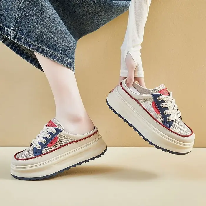 Chaussures à semelle épaisse pour femmes