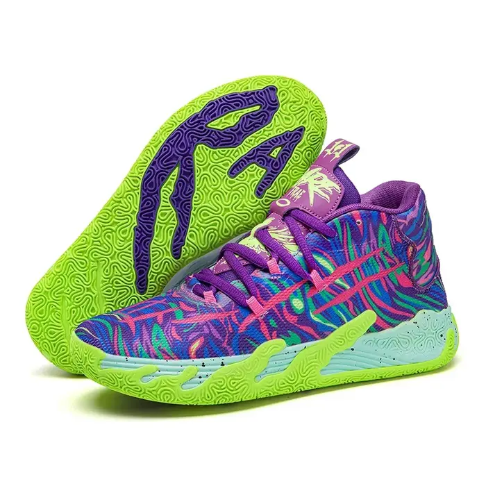 2025 nouvelles chaussures de basket-ball hommes respirant confortable baskets formation sport