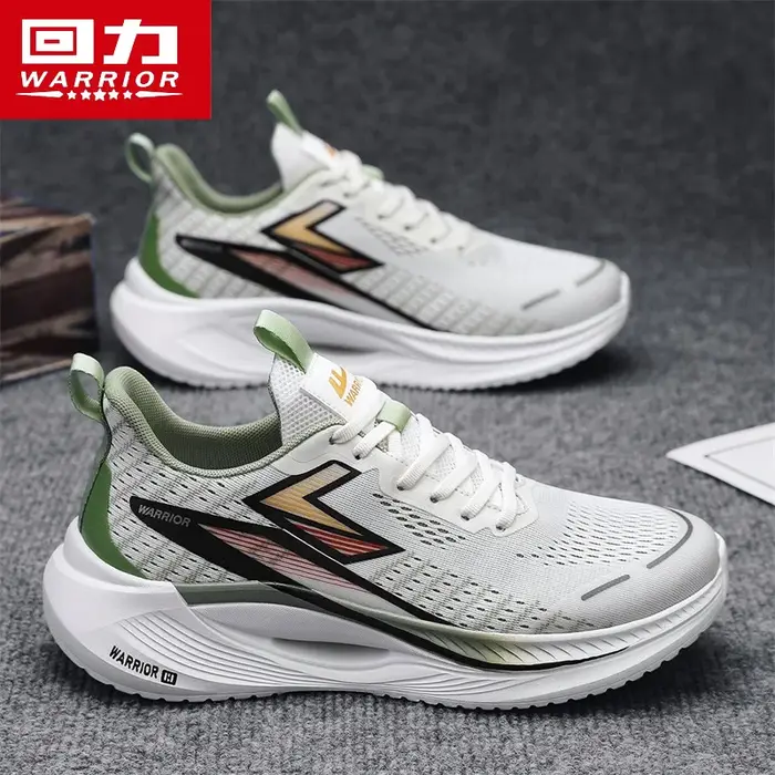 Warrior – chaussures de course légères et absorbant les chocs pour hommes