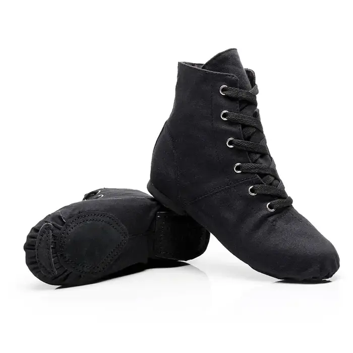 Chaussures de danse jazz en toile pour hommes et femmes