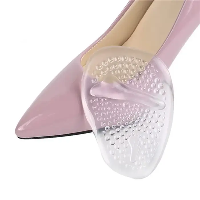 Coussinets en mousse de silicone coordonnants pour chaussures, coussinets pour chaussures, coussin p