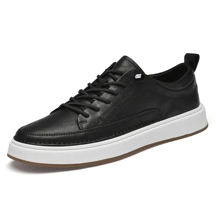Chaussures en cuir véritable pour hommes de marque italienne semelle intérieure confortable à semell