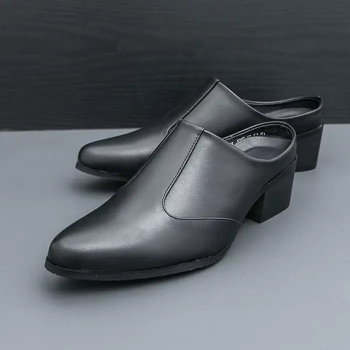 Chaussures de travail d'affaires pointues pour hommes