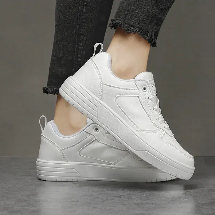 Chaussures de marche canisées respirantes pour femmes, baskets d'extérieur décontractées, mode féminine