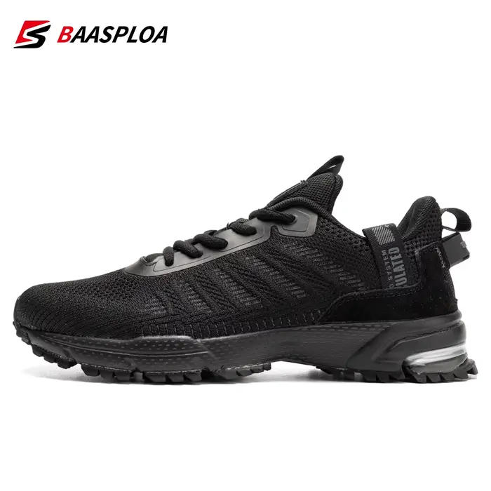 Baasploa chaussures de course pour hommes baskets légères homme concepteur maille Sneaker à lacets m
