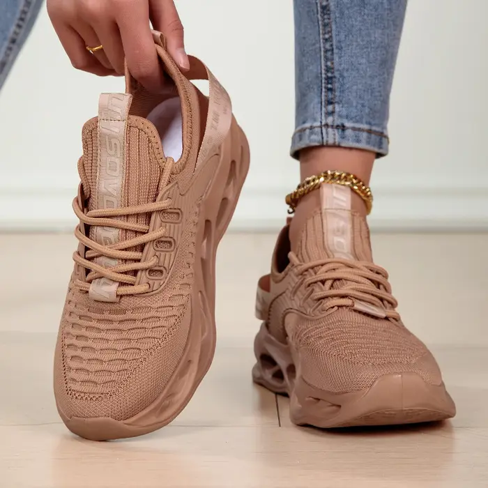 ELUVA femmes baskets de course léger respirant maille chaussures de sport antidérapant salle de spor