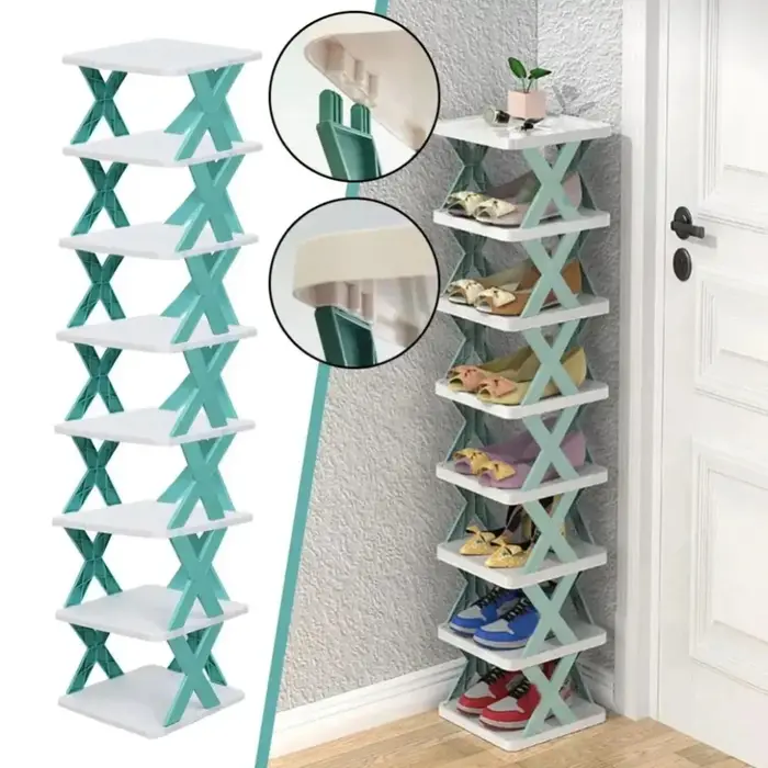 Étagères à chaussures, organisateur de rangement
