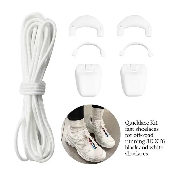 Kit de Lacets Rapides en Tissu Doux