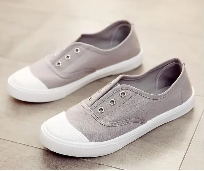 Chaussures athlétiques respirantes à enfiler pour femmes