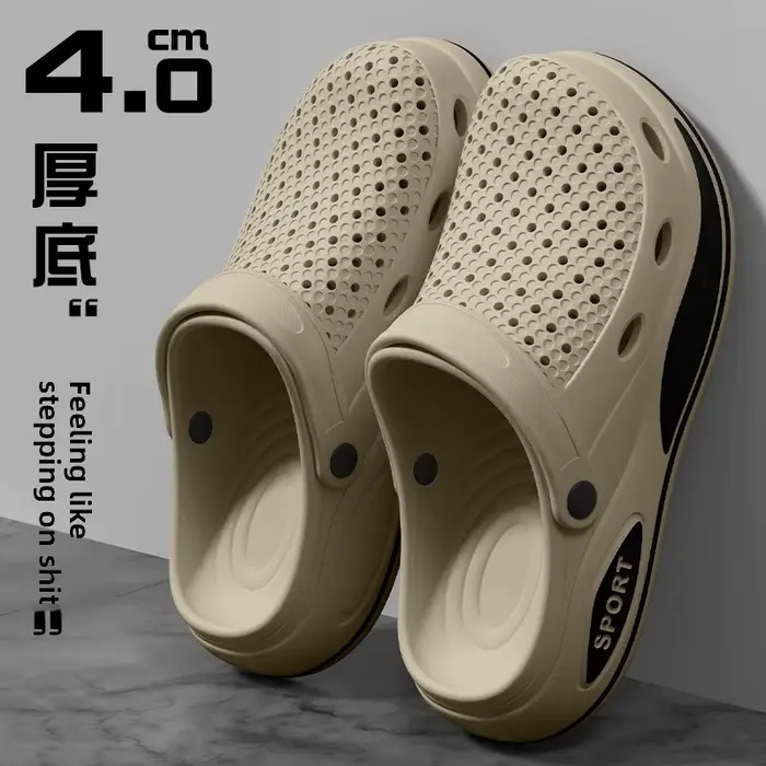 Nouvelles chaussures perforées pour hommes 2026