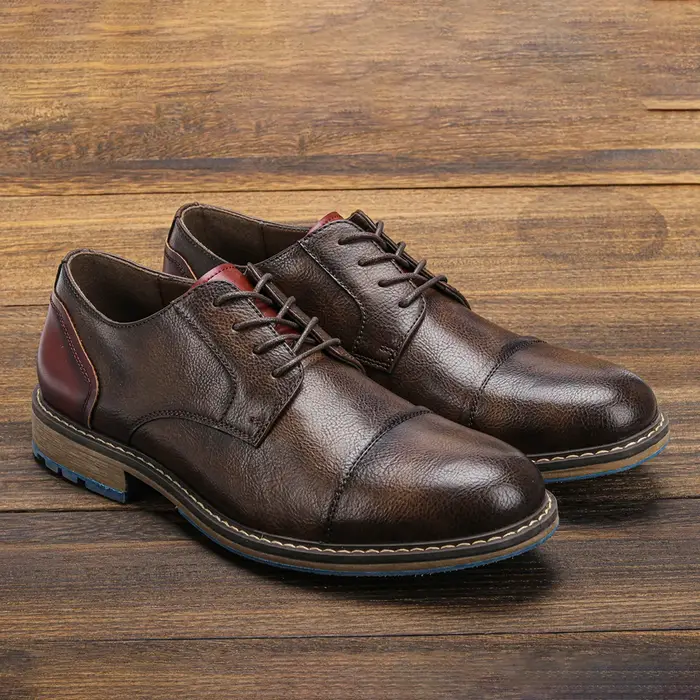 Chaussures Derby rétro pour hommes