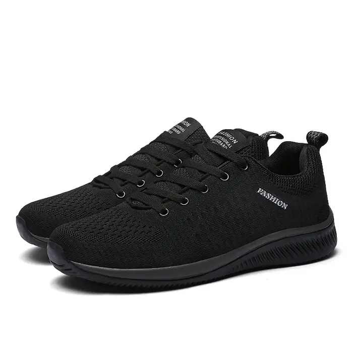 Baskets légères pour hommes, chaussures d'athlétisme respirantes à lacets, course à pied, basket-bal