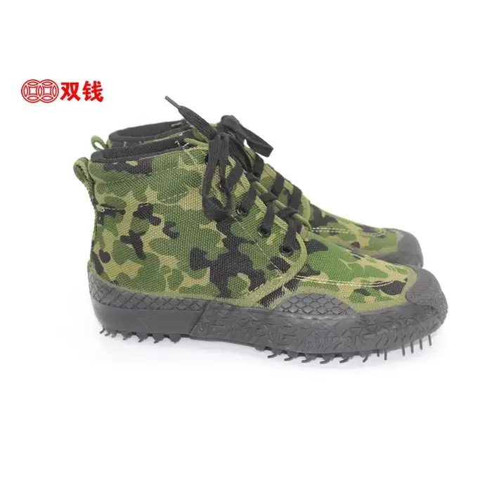 Chaussures d'entraînement montantes noires à double argent