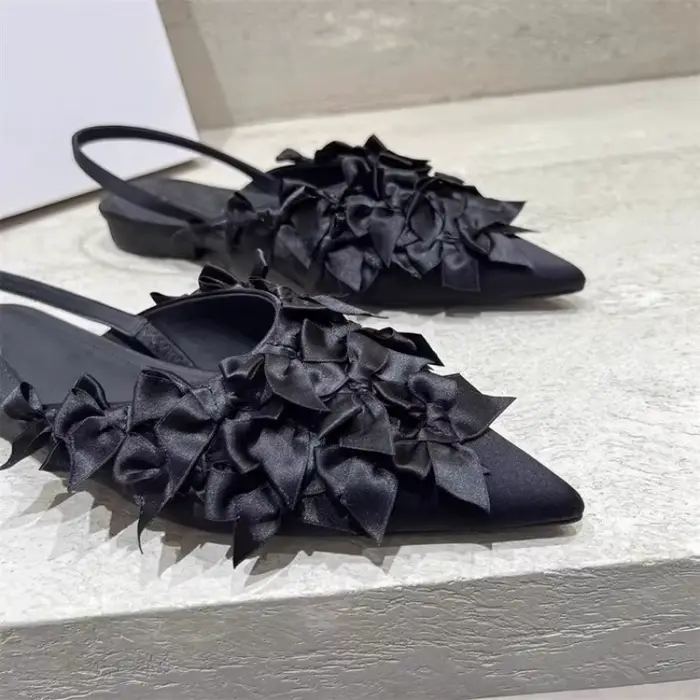 Mode française femmes chaussure été nouveau pointu