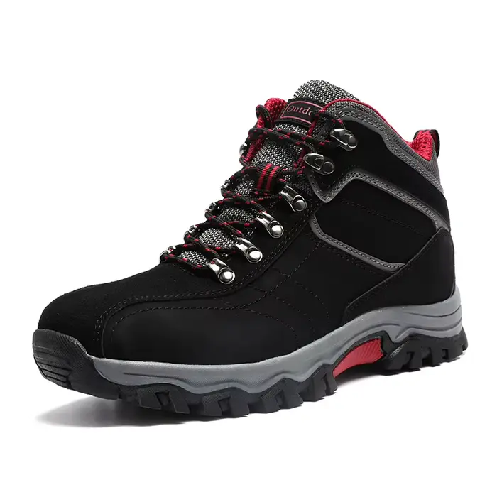 HIKEUP bottes de neige en daim