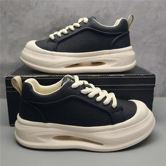 Nouvelles baskets coréennes à plateforme 2026 pour hommes, chaussures de course et de marche confort