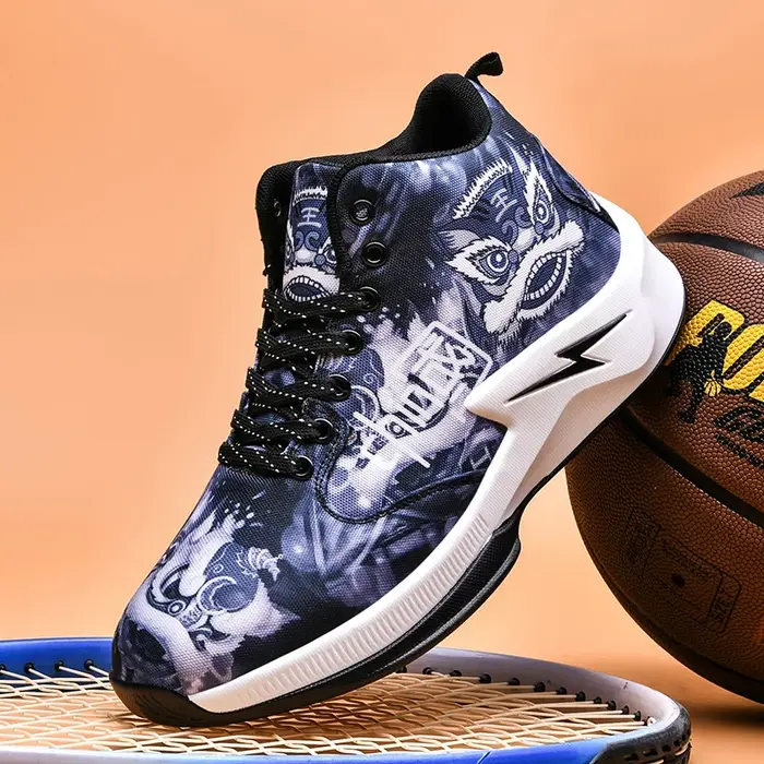 Chaussures de basket-ball respirantes pour hommes et femmes, baskets athlétiques d'entraînement, chaussures de sport, 2024