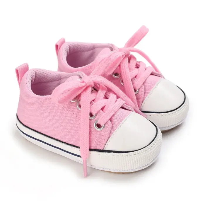 MRovior-Baskets en Toile pour Bébé Garçon et Fille de 0 à 18 Mois, Chaussures Confortables, Souples,