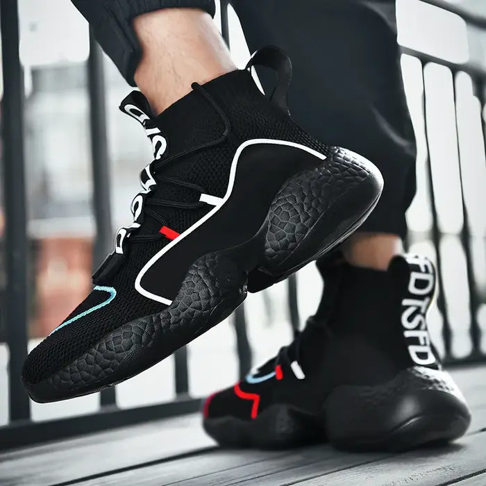 Chaussures de basket-ball respirantes pour hommes, chaussures de sport pour femmes, baskets d'entraînement athlétiques, chaussures de basket-ball pour hommes 47, Zapatos De Mujer Tendencia 48