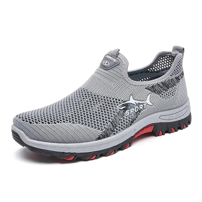 2025 chaussures de randonnée respirantes hommes Air Mesh espadrilles décontractées pour l'extérieur