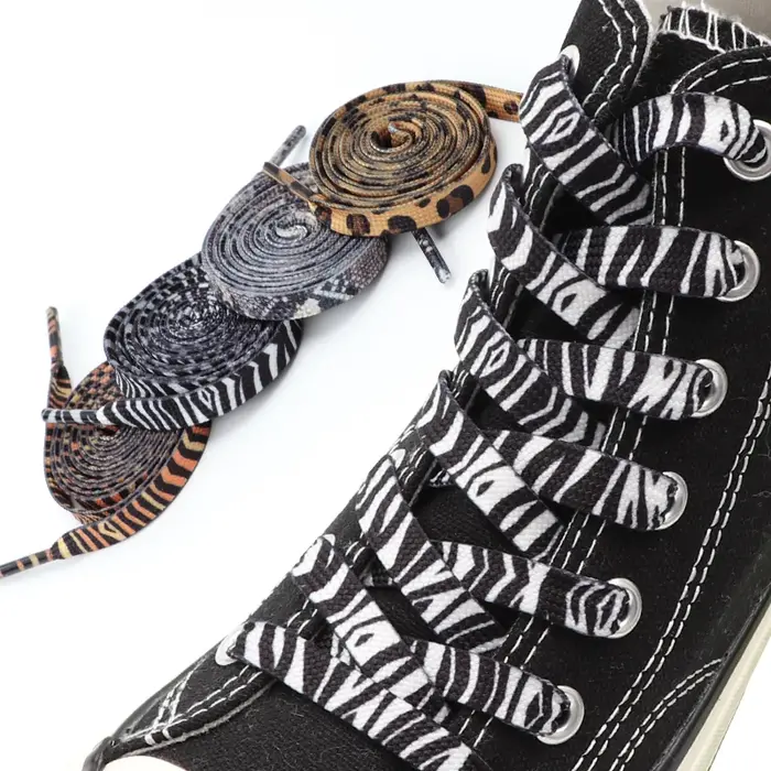 Léopard zèbre tigre serpent lacets