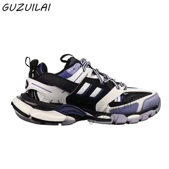 Chaussures de sport tendance colorées pour hommes et femmes. Paire de baskets de style streetwear de