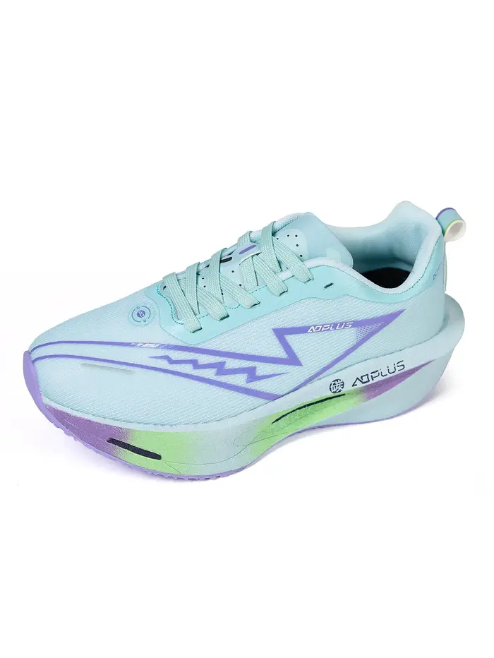 ZERJER Chaussures de course à la mode, semelle en carbone, chaussures de sport décontractées pour ho
