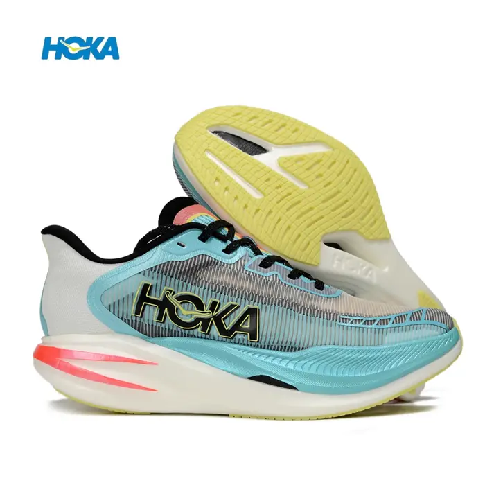 Chaussures de course sur route et sentier HOKA One One Rocket X 2 pour hommes et femmes, résistantes