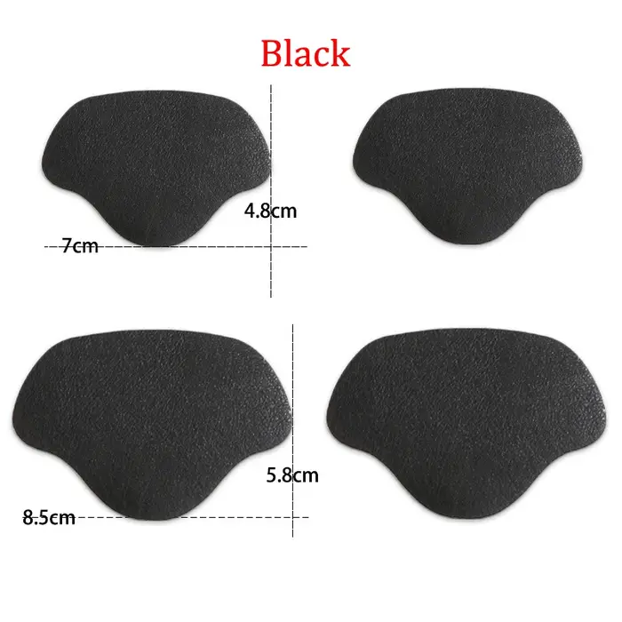 4 PCS Semelles Talon Réparation Subvention Collant Chaussures Trou Sneaker Doublé Avec Anti-Usure Après